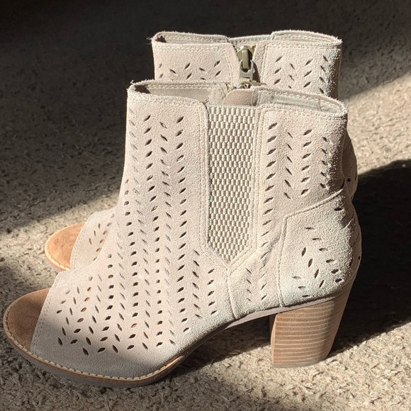 TOMS peep toe heels - Picture 4 of 5